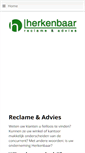 Mobile Screenshot of herkenbaar.nl